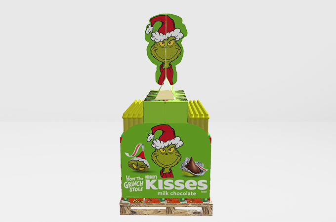 Hershey Grinch topper