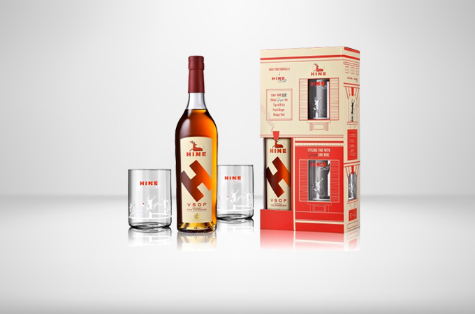 Hine Cognac packaging