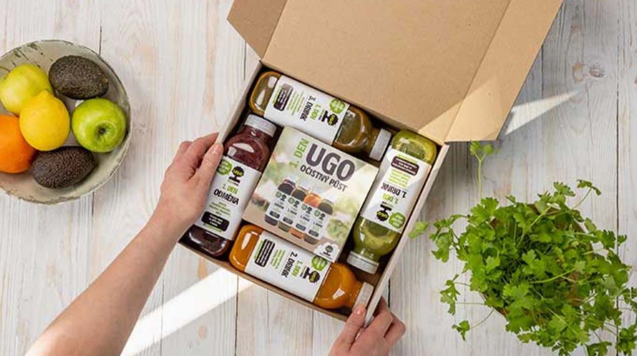 UGO juice packaging