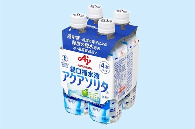Ajinomoto advances sustainable packaging for its Aqua Solita hydration drink