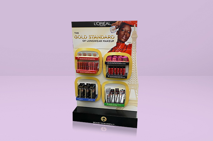 L'Oreal Olympics display