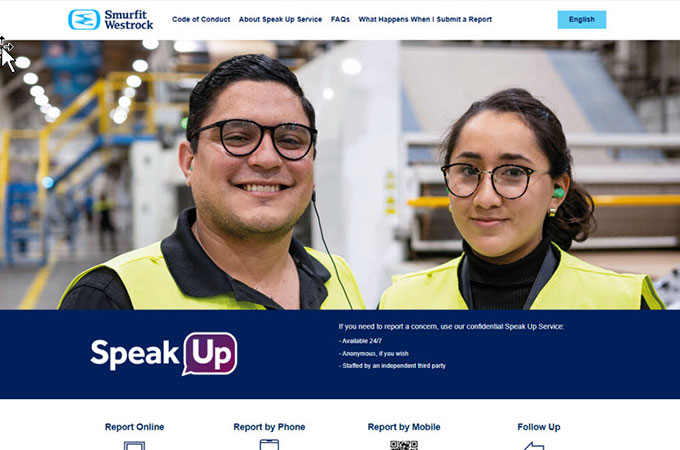 Speak-Up Website