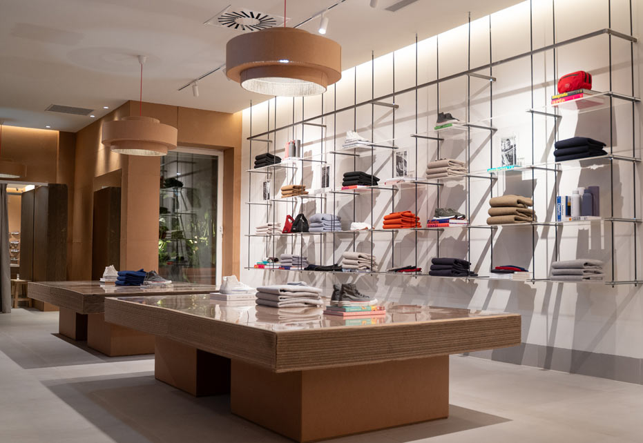 Smurfit Westrock creates retail store made entirely from cardboard