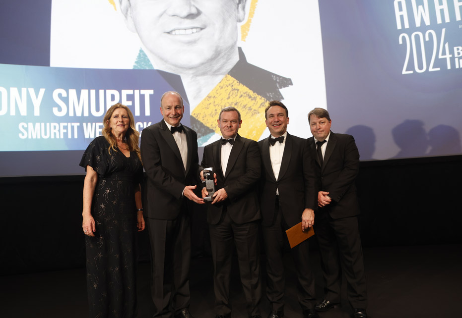 Tony Smurfit named Irish Times 'Business Person of the Year'