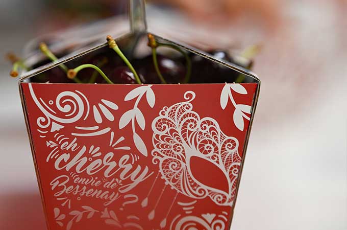 Paper-based Cherry Punnets